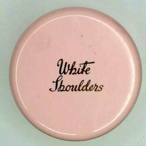 Vtg Evyan White Shoulders Perfumed Body Powder